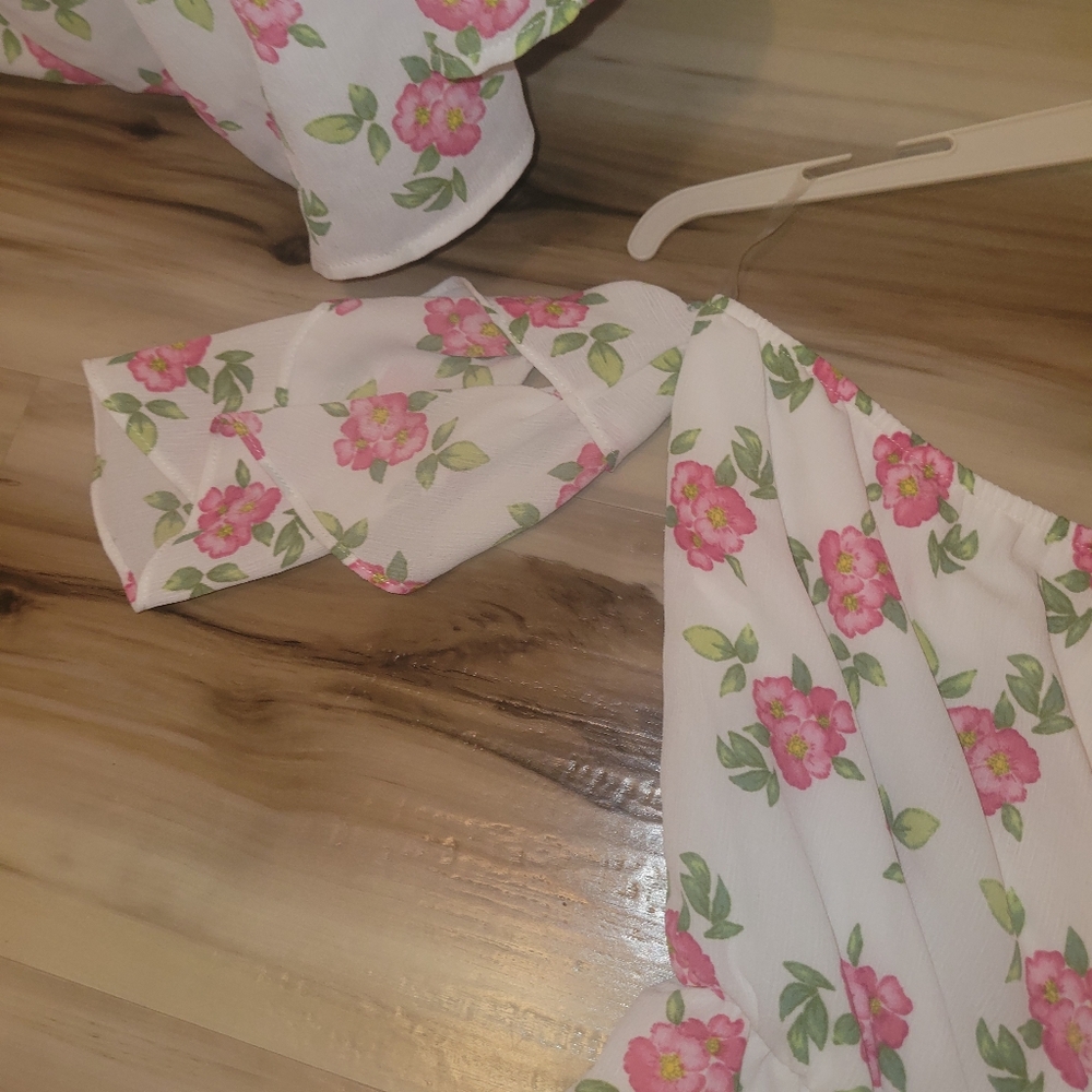 NWT Everly Floral Dresses Off Shoulder - Picture 4 of 11